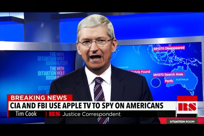 CIA and FBI use Apple TV to Spy on You