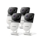 Zmodo 720p HD Wireless Home Surveillance Camera System – 4 Cameras with Night Vision and Two-way Audio