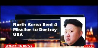 North Korea Sent 4 Missiles to Destroy USA; will Putin Help?