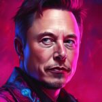 ivankv_Elon_Musk_as_Evil_Demon_portrait_hot_pink_hot_magenta_ho_b3ec0ab6-b723-433e-85d8-43146dce7057 11 22 33 44
