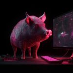 ivankv_Pig_is_working_on_a_computer_hot_pink_color_hot_maroon_h_6e597f9f-d028-4bd8-8348-6b314a5bec61 11 22 33 44