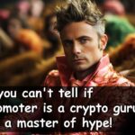 Crypto Meme 2: When you can’t tell if the promoter is a crypto guru